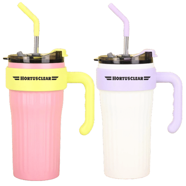 Handle Textured Insulated Tumbler